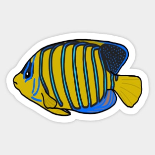 Royal Angelfish Sticker